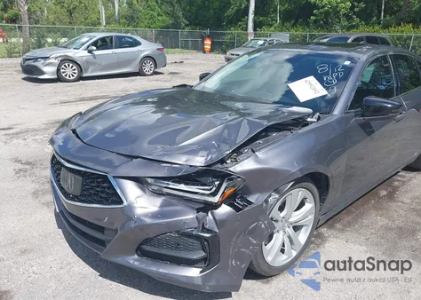 2023 Acura Tlx Technology Package из США, поврежденный, VIN 19UUB5F42PA003569